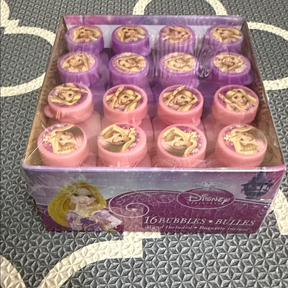 Disney Princess Tangled Bubbles Party Favors - 16 pack (1 box)